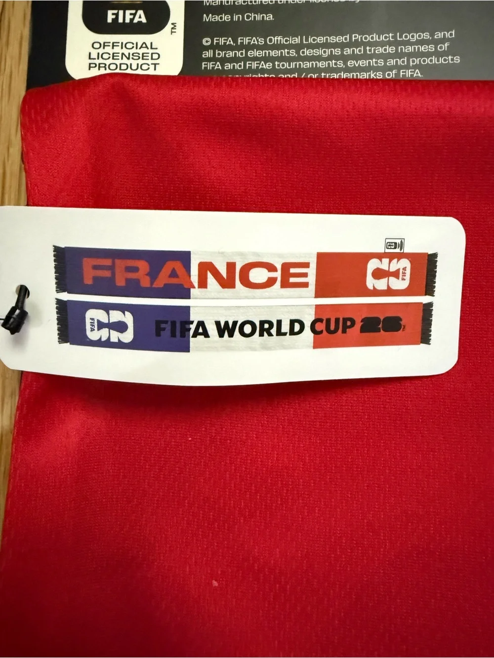 France National Soccer team Gear - oversized necklace, 2 scarfs - (NEW W/ TAGS)